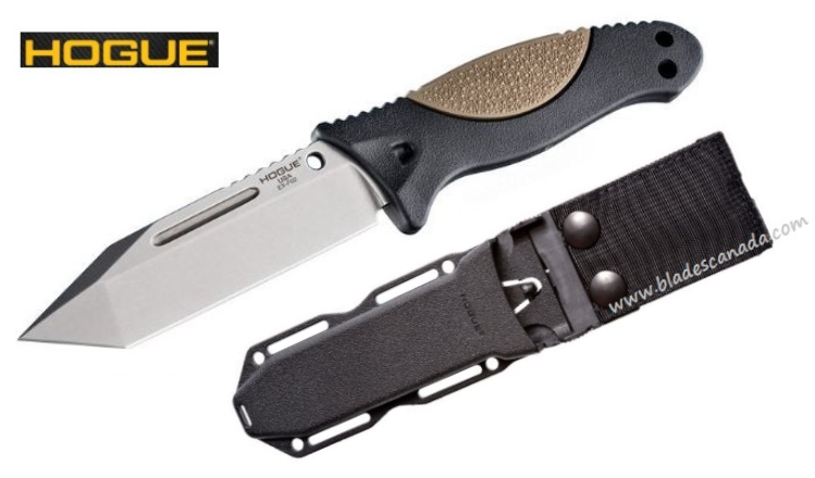 Hogue EX-F02 Fixed Blade Knife, 154CM Tanto 4.5", 35263